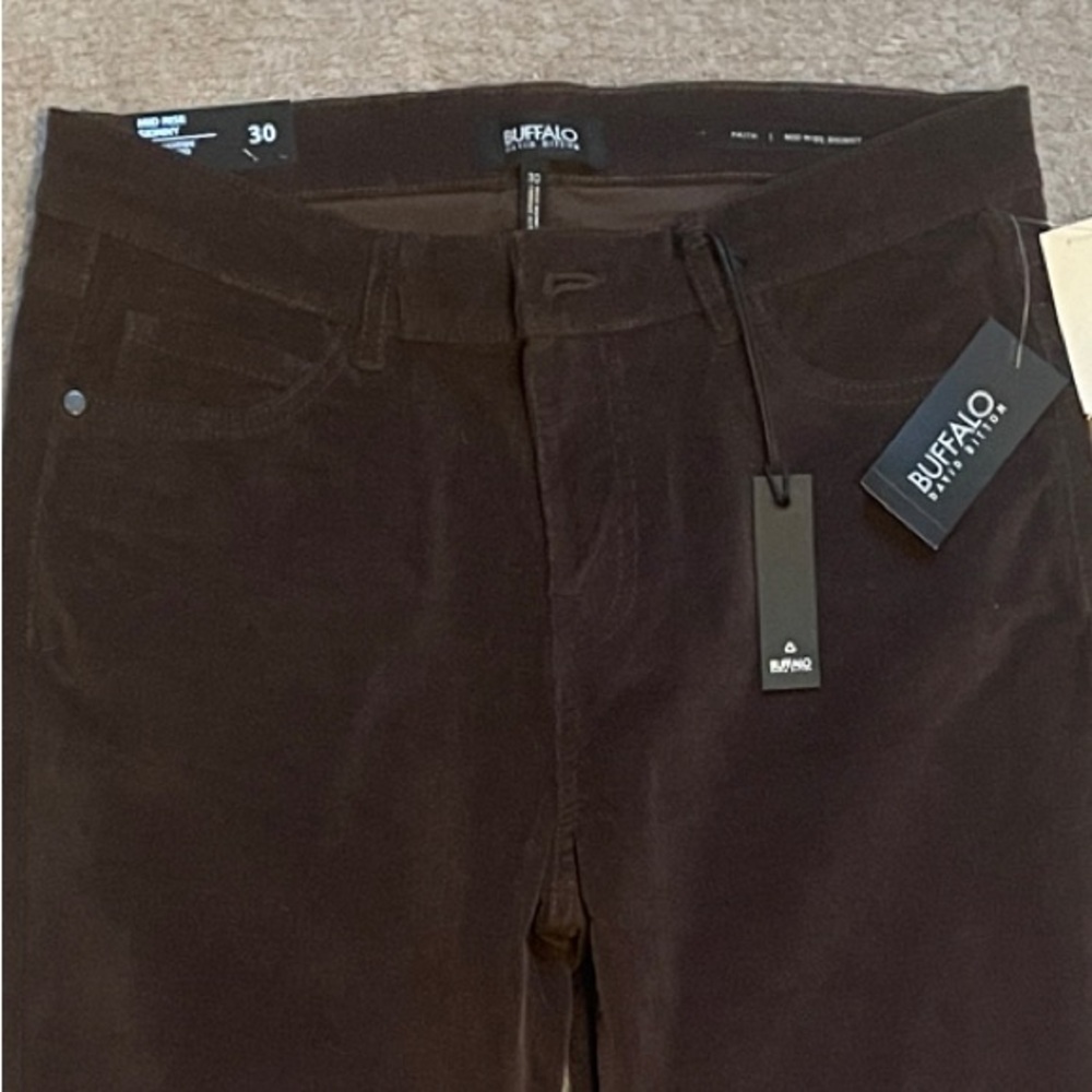 Buffalo David Bitton Dark Brown Skinny cords - Picture 1 of 3